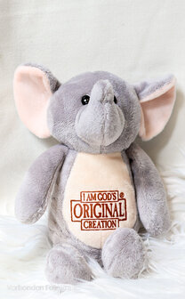 Plush elephant God&#039;s original creation