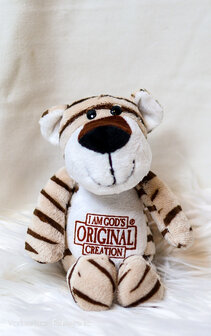 Plush cuddle tiger God&#039;s original creation