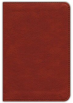 KJV LP Comp. Ref. Bible Burnt Sienna, Leathertouch