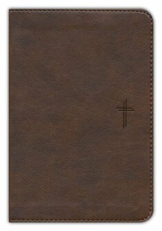 NLT &ndash; Compact Bible Rustic Brown, Leatherlook