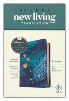 NLT &ndash; Compact Bible Teal Pal, Leatherlook