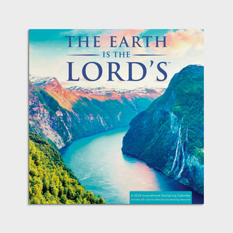 Standaard wandkalender 2025 Earth is the Lord&#039;s