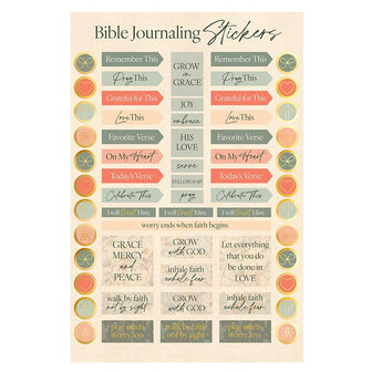 Bijbel journaling stickers