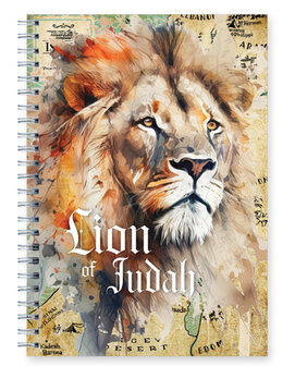 Schrijfdagboek spiraal Lion of Judah