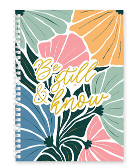 Schrijfdagboek softcover Be still &amp; know  