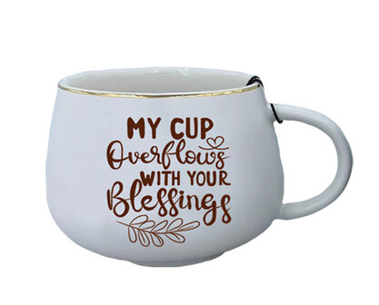 Mok My cup overflows with your blessings wit