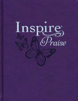 Inspire PRAISE Bible NLT, Filament-Enabled Edition (Hardcover LeatherLike, Purple): The Bible for Coloring &amp; Creative Journaling