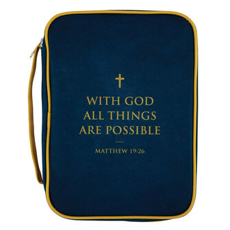 Bijbelhoes large With God All Things​​​​​​​ 