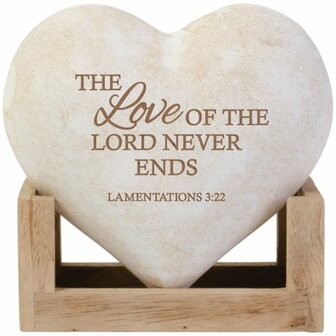 3D hart The Love of the Lord never ends 