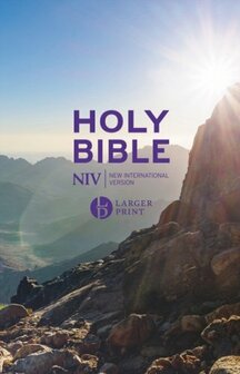 NIV - Larger Print Value Bible - Colour - Hardback