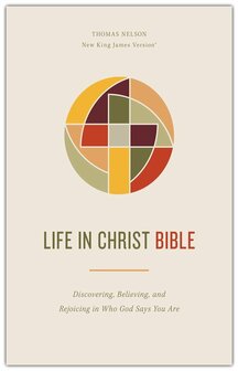 NKJV - Life In Christ Bible Colour Hardcover