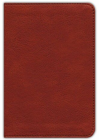 KJV LP Comp. Ref. Bible Burnt Sienna, Leathertouch