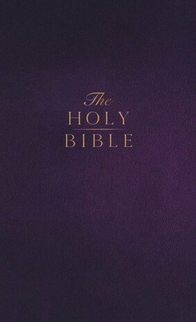 NKJV Comp. Ref.  Par. St. Bible Purple, Paperback