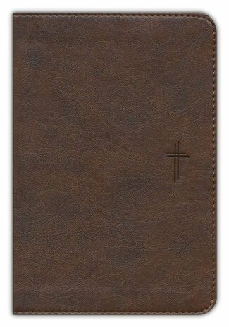 NLT – Compact Bible Rustic Brown, Leatherlook