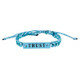 Armband in flesje Faith, Hope Love Trust