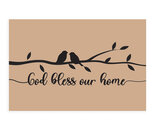 Deurmat-God-bless-our-home