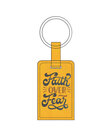 Sleutelhanger-leer-Faith-over-fear