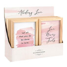 Display-Ingelijste-schilderijen-met-12-frames-Let-all-that-you-do-&amp;-Love-never-fails