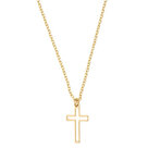 Vergulde-verstelbare-ketting-open-cross