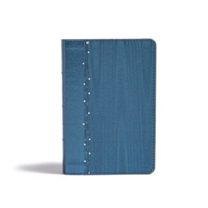 KJV compact bible teal leatherlook