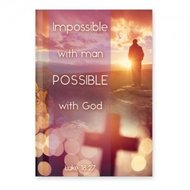 Schrijfdagboek hardcover possible with God