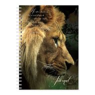 Schrijfdagboek spiraal lion psalm 91:1