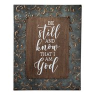 Embossing Frame be still and know