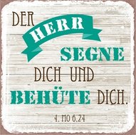 Magnet 7x7cm Der Herr segne dich und behuete dich