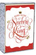 Kerst kaarten (18) Glory to the newborn king