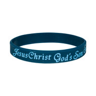 Armband siliconen Jesus Christ Gods Son Savior