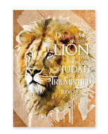 Schrijfdagboek hardcover Lion of Judah  