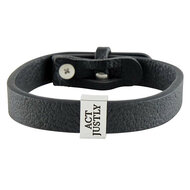 Armband leer Act justly