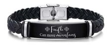 Armband  faith can move mountains