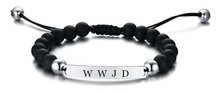 Armband kralen WWJD