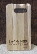 Wooden cutting board Loof de Heer