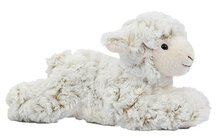 Pluche schaap liggend 22cm