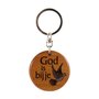 Sleutelhanger-rond-hout-God-is-bij-je