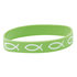 Armband siliconen vis groen_