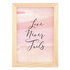 Ingelijste schilderijen set van 2 Let all that you do & Love never fails_